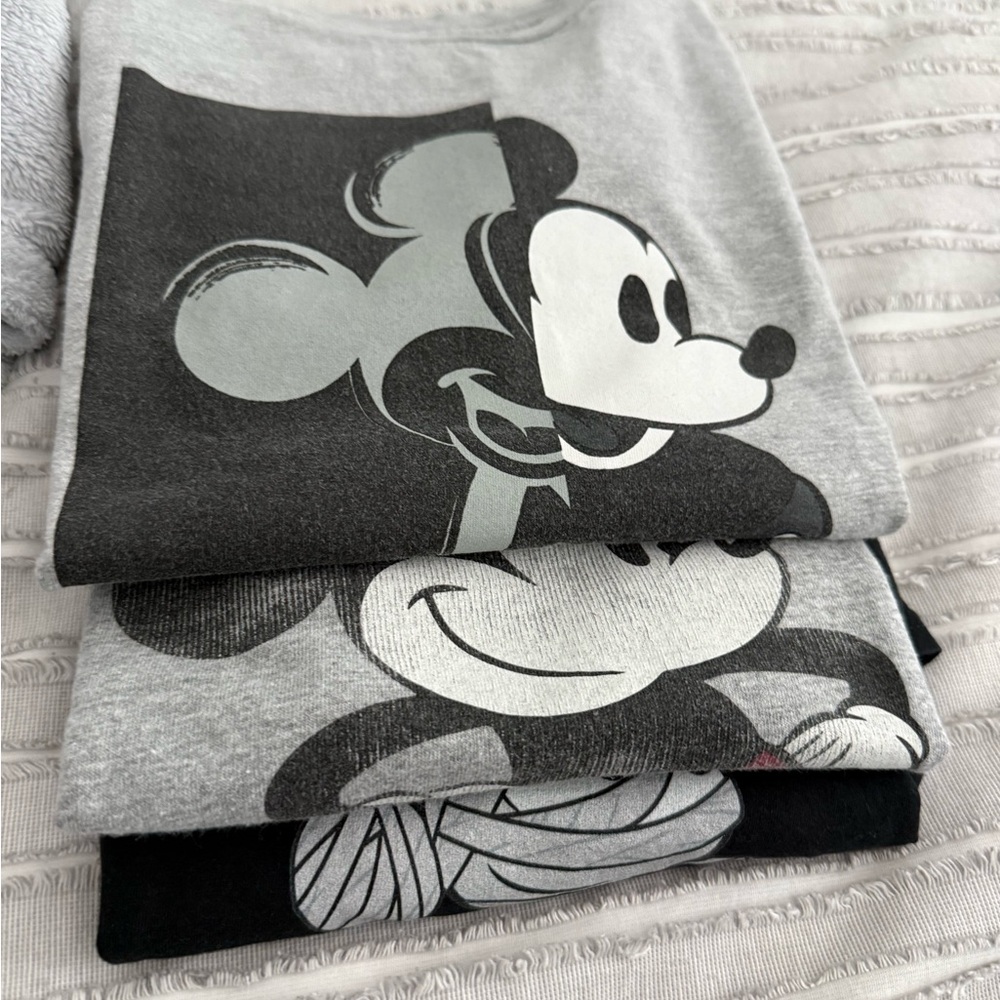 Kids Mickey Mouse Graphic Tee - Gray